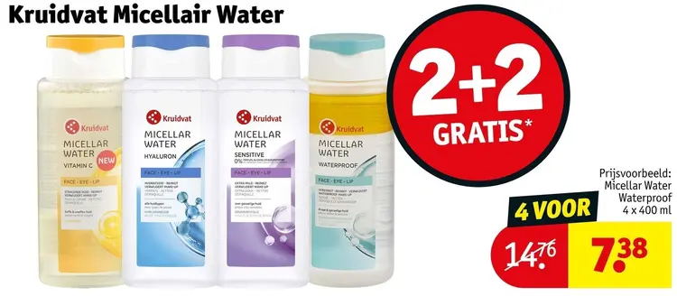 Aanbieding: Micellair Water