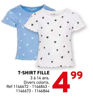 Offre: T-shirt fille