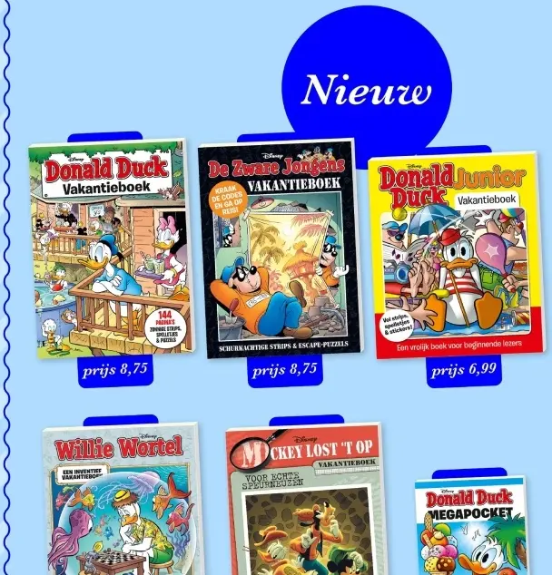 Aanbieding: Donald Duck Vakantieboek