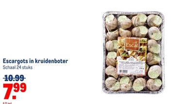 Aanbieding: Escargots in kruidenboter