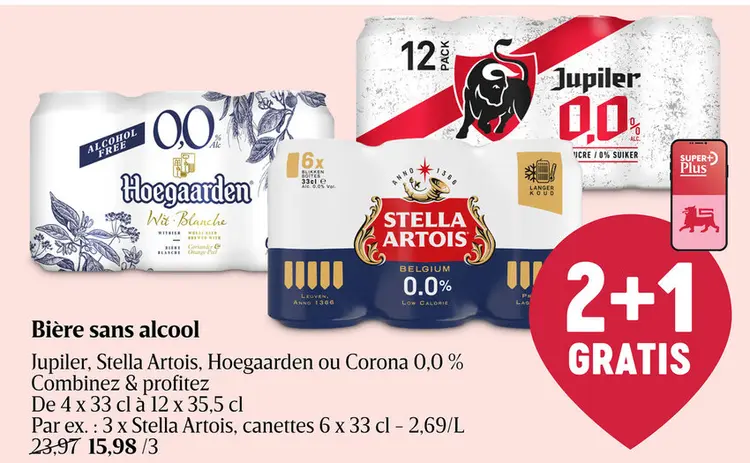 Offre: Bière sans alcool