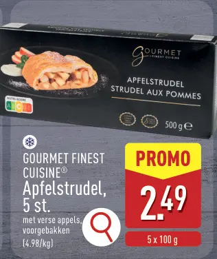 Promotie: Apfelstrudel