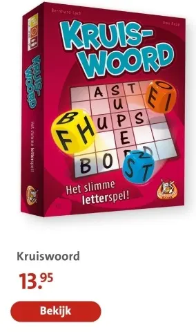 Aanbieding: Kruiswoord