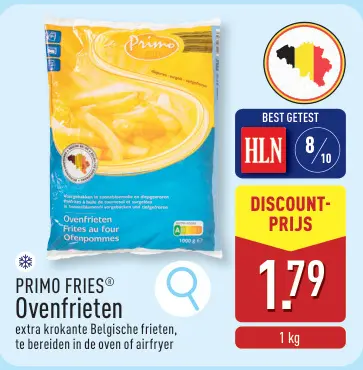 Promotie: Frites au four