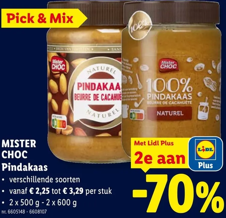 Promotie: Pindakaas