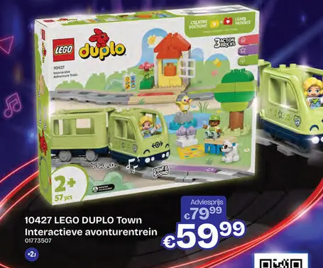 Aanbieding: 10427 LEGO Interactieve avonturentrein