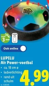 Promotie: Air Power-voetbal