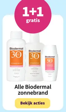 Aanbieding: Biodermal zonnebrand