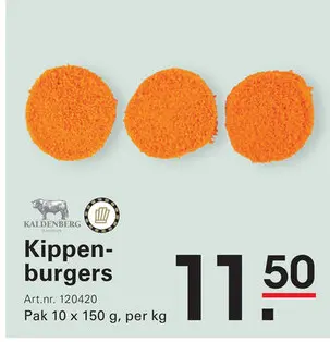 Aanbieding: Kippenburgers