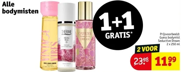 Aanbieding: Alle bodymisten