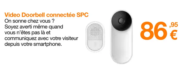 Offre: Video Doorbell connectée
