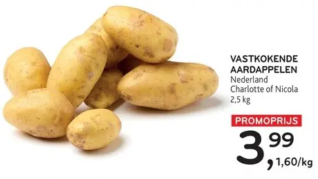 Promotie: Vastkokende aardappelen