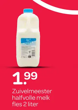 Aanbieding: Zuivelmeester halfvolle melk