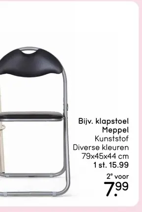 Aanbieding: Klapstoel Meppel