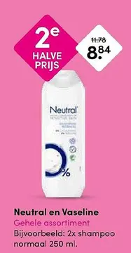 Aanbieding: Neutral en Vaseline