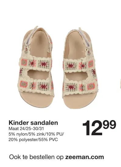 Promotie: Kinder sandalen