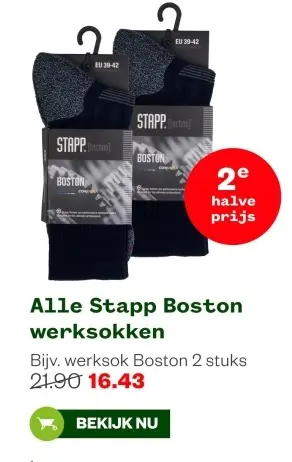 Aanbieding: Stapp Boston werksokken
