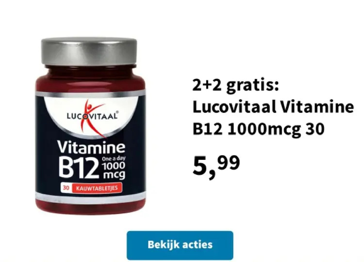 Promotie: Vitamine B12