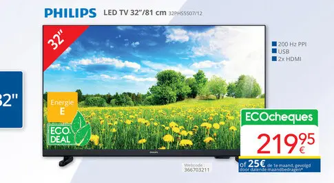 Promotie: Led tv