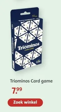Aanbieding: Triominos Card game