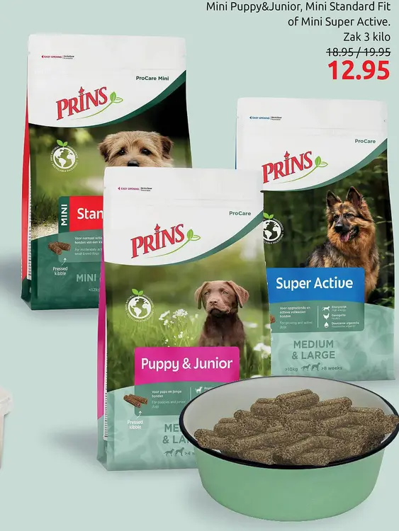 Aanbieding: Mini Puppy&Junior, Mini Standard Fit of Mini 