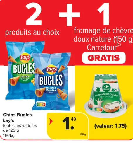 Offre: Chips Bugles