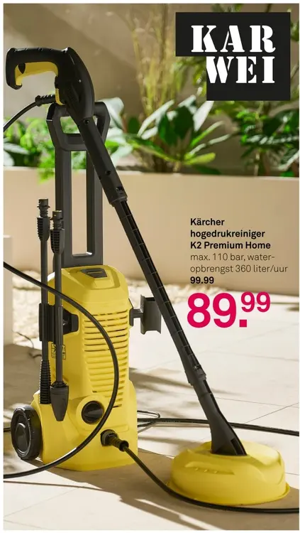 Aanbieding: Hogedrukreiniger K2 Premium Home