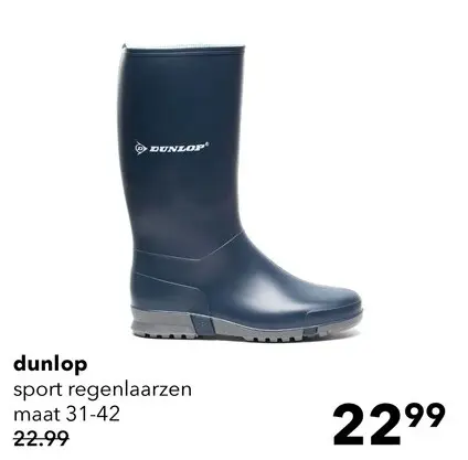 Aanbieding: Dunlop sport regenlaarzen