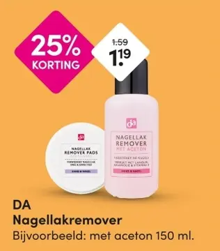 Aanbieding: Nagellakremover
