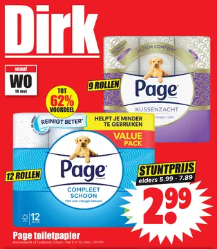 Aanbieding: Page toiletpapier