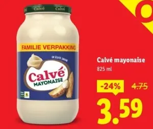 Aanbieding: Calvé mayonnaise