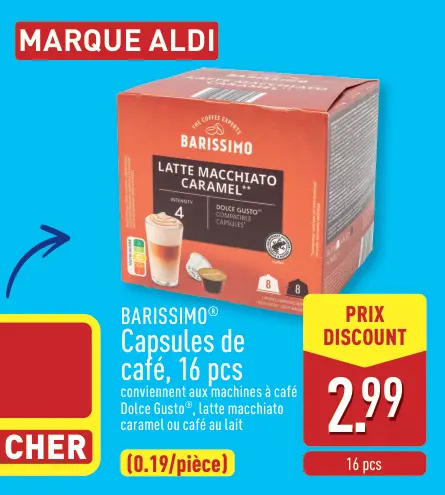 Offre: Capsules de café