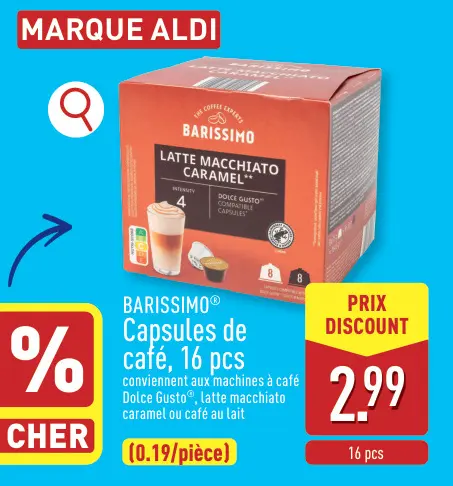 Offre: Capsules de café