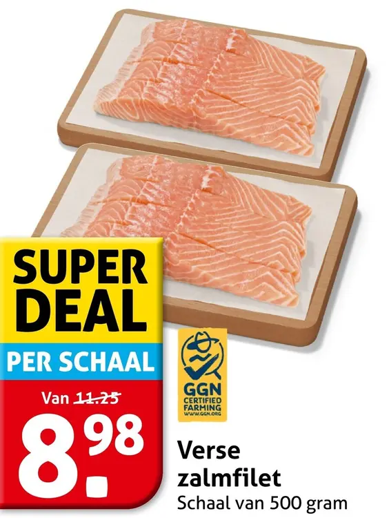 Aanbieding: Verse zalmfilet
