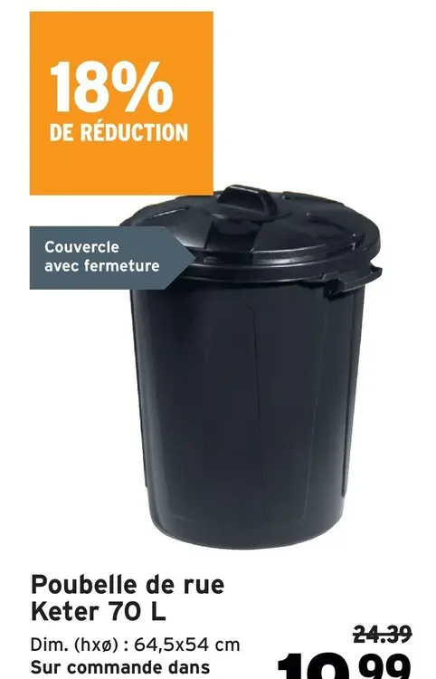 Offre: Poubelle de rue