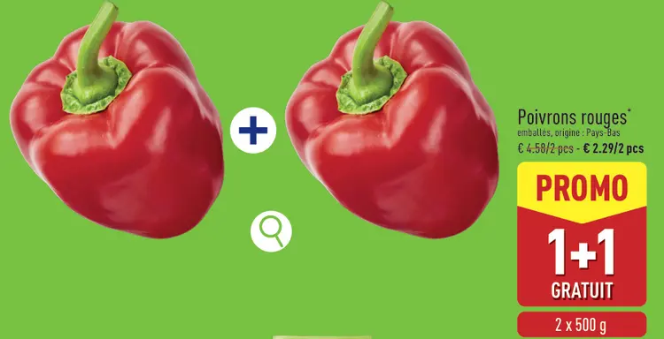 Offre: Poivrons rouges