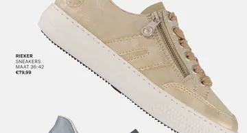 Aanbieding: Rieker Sneakers beige Synthetisch