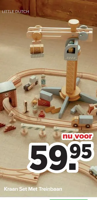 Aanbieding: Kraan Set Met Treinbaan