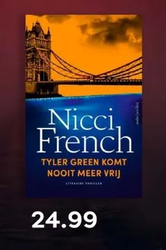 Aanbieding: Nicci French TYLER GREEN KOMT NOOIT MEER VRIJ