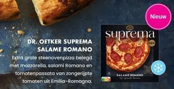 Aanbieding: Dr. oetker SUPREMA salame romano