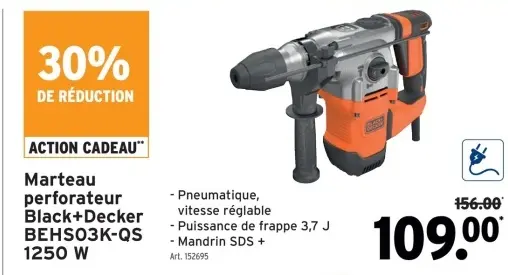 Offre: Marteau perforateur