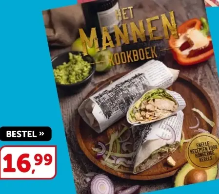 Aanbieding: Het mannen kookboek