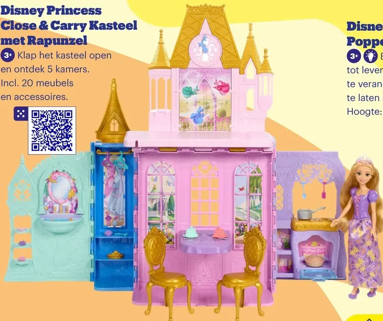 Aanbieding: Close & Carry Kasteel met Rapunzel