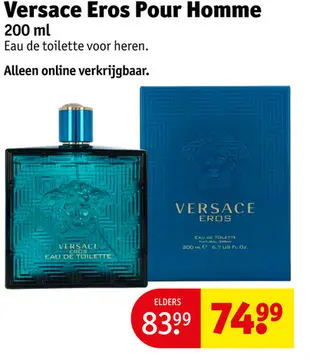 Aanbieding: Versace Eros Pour Homme