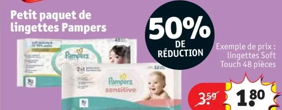 Offre: Petit paquet de lingettes