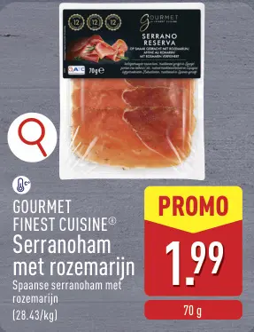 Promotie: Serranoham met rozemarijn