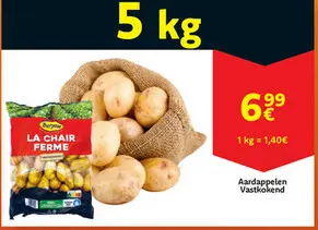 Aanbieding: Aardappelen Vastkokend