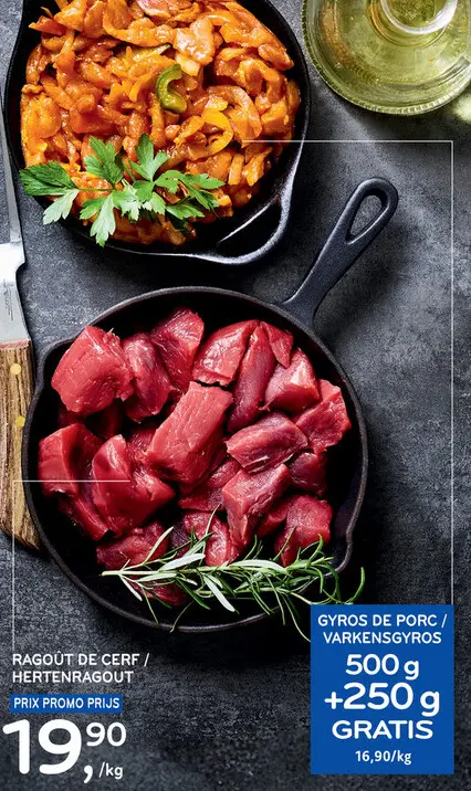 Offre: Gyros de porc / varkensgyros