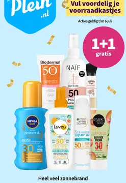 Aanbieding: Zonnebrand