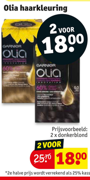 Aanbieding: Olia haarkleuring donkerblond